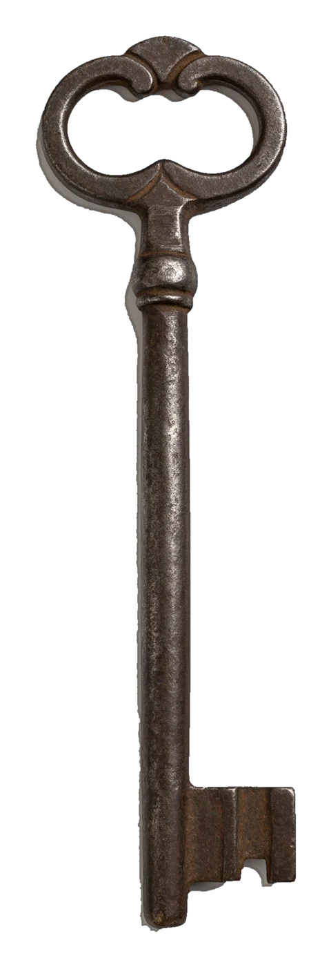 Llave antigua de hierro, la llave del retorno